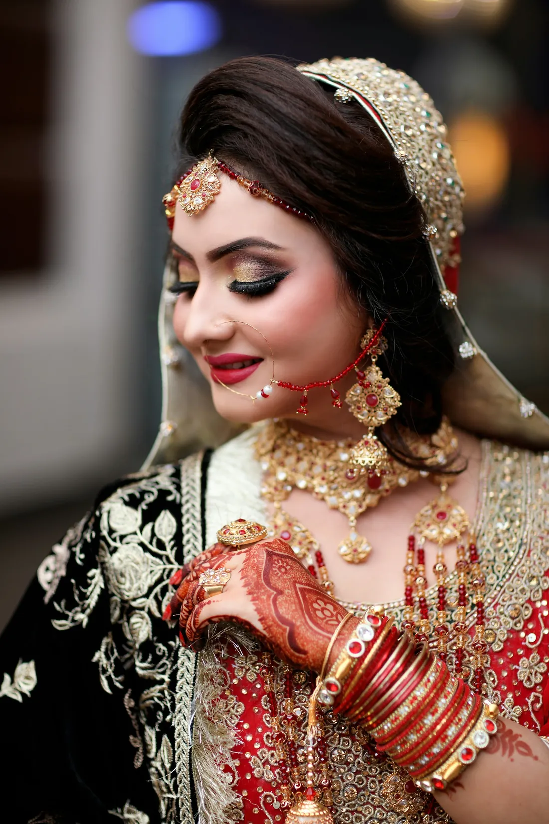The Barat bridal look